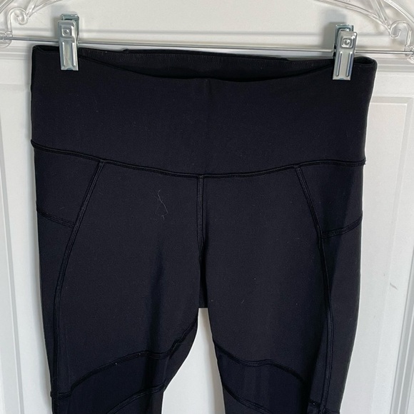 Athleta Black Stealth Mesh 7/8 Tight Leggings - 35735 - Picture 3 of 12
